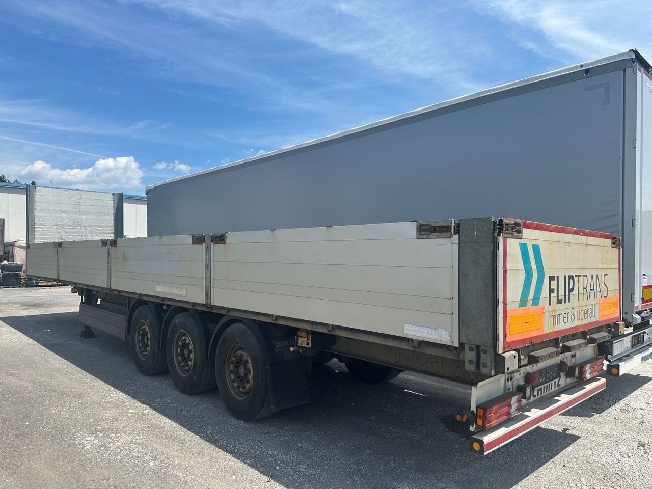 Schmitz Cargobull SCB 24 Bordwand 800 Lift - Platvorm/ Madelpoolhaagis: pilt 3 Schmitz Cargobull SCB 24 Bordwand 800 Lift - Platvorm/ Madelpoolhaagis: pilt 3