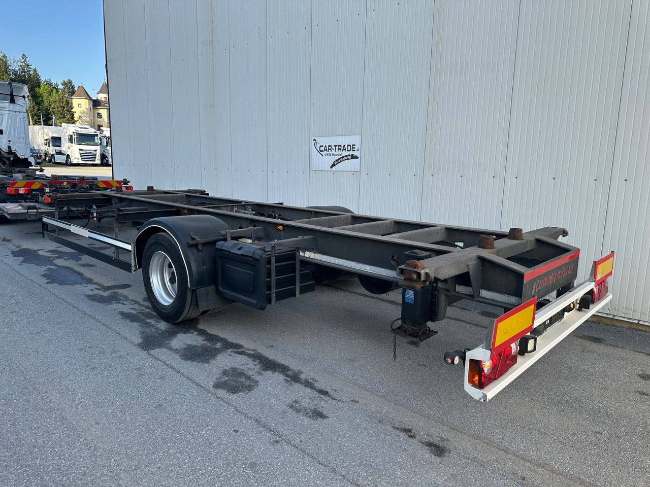 Schwarzmüller S1 11Tonnen - Konteinerveduk/ Tõstuk järelhaagis: pilt 4 Schwarzmüller S1 11Tonnen - Konteinerveduk/ Tõstuk järelhaagis: pilt 4