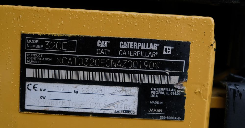 Caterpillar cat 320EL - Lintekskavaator: pilt 5 Caterpillar cat 320EL - Lintekskavaator: pilt 5