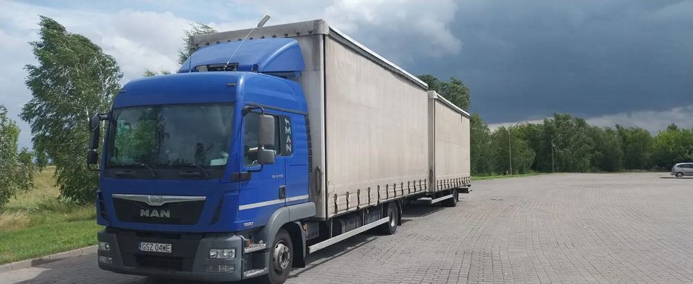 MAN TRUCK TGL - Tent veoauto: pilt 1 MAN TRUCK TGL - Tent veoauto: pilt 1