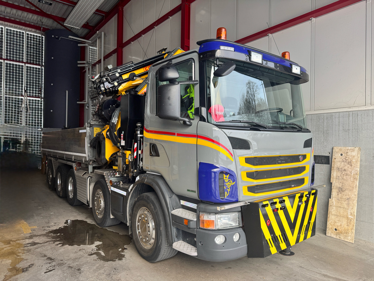 SCANIA G480 10x4 Fassi F950 *72‘000 KM* - Kraanaga veoauto: pilt 1 SCANIA G480 10x4 Fassi F950 *72‘000 KM* - Kraanaga veoauto: pilt 1