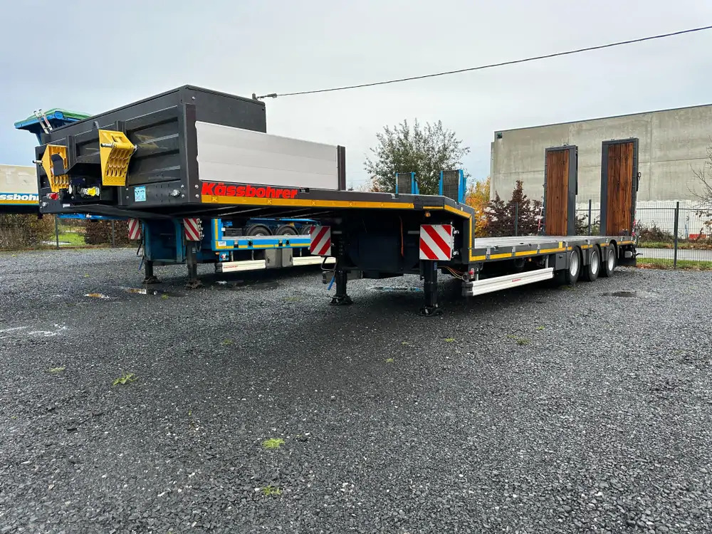 Kässbohrer essieu relevable + essieu suiveur -  MATERIEL NEUF - Madal platvormpoolhaagis: pilt 1 Kässbohrer essieu relevable + essieu suiveur -  MATERIEL NEUF - Madal platvormpoolhaagis: pilt 1