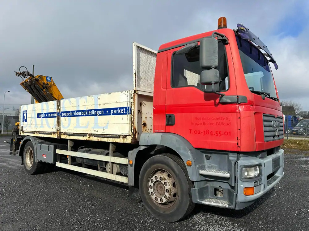 MAN TGM 18.280 *202000 km*Grue EFFER type 120 3 S*PREMIER PROPRIO - Kraanaga veoauto, Madelveok/ Platvormveok: pilt 4 MAN TGM 18.280 *202000 km*Grue EFFER type 120 3 S*PREMIER PROPRIO - Kraanaga veoauto, Madelveok/ Platvormveok: pilt 4