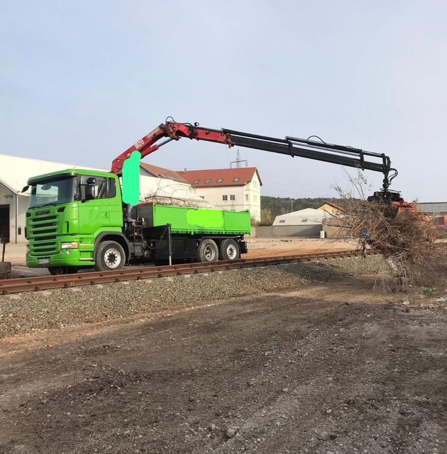 SCANIA R480 - Kraanaga veoauto: pilt 1 SCANIA R480 - Kraanaga veoauto: pilt 1