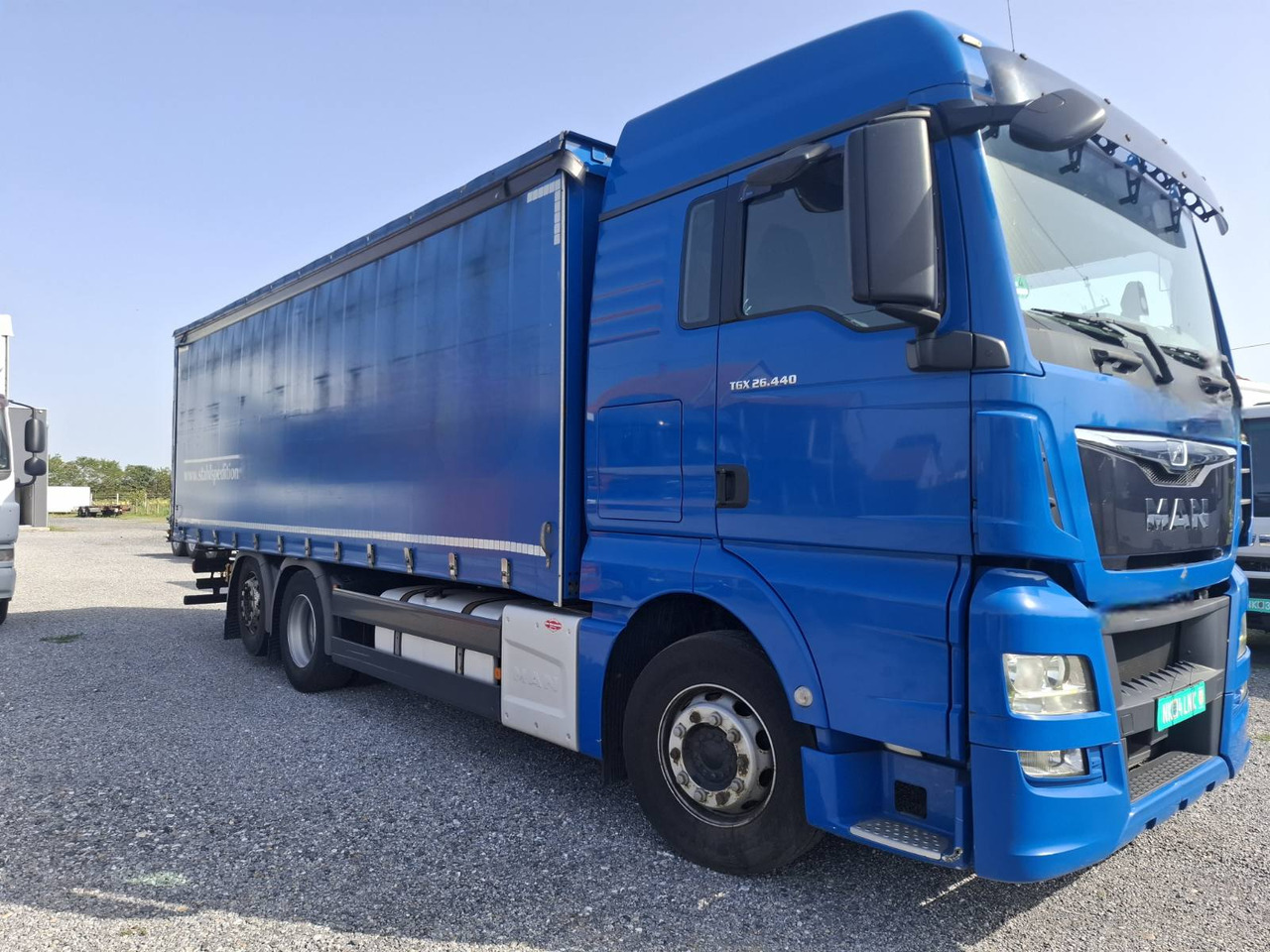 MAN TGX 26.440 E6 - Tent veoauto: pilt 1 MAN TGX 26.440 E6 - Tent veoauto: pilt 1