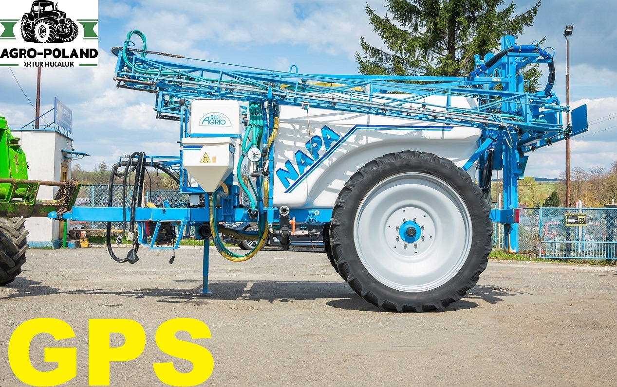 AGRIO NAPA 3000 - GPS - 2007 ROK - 18 M - Järelveetav pritsija: pilt 1 AGRIO NAPA 3000 - GPS - 2007 ROK - 18 M - Järelveetav pritsija: pilt 1