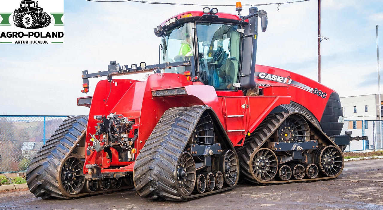 CASE IH QUADTRAC 600 - 2013 ROK - NOWE GĄSIENICE - AUTOPILOT - Traktor: pilt 3 CASE IH QUADTRAC 600 - 2013 ROK - NOWE GĄSIENICE - AUTOPILOT - Traktor: pilt 3