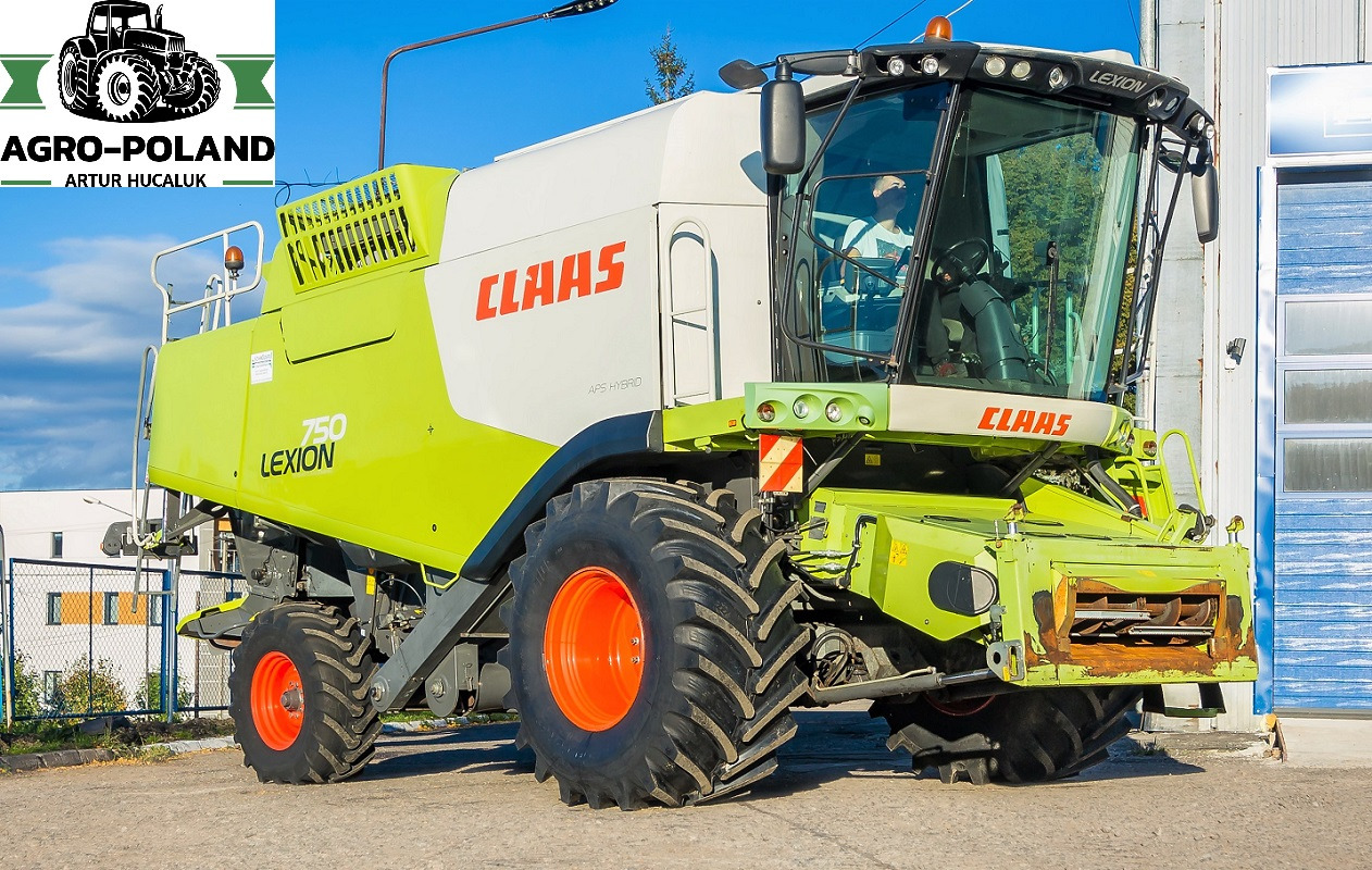 CLAAS LEXION 750 - 2012 ROK - 1650 h - 7.5 M - Kombain: pilt 1 CLAAS LEXION 750 - 2012 ROK - 1650 h - 7.5 M - Kombain: pilt 1