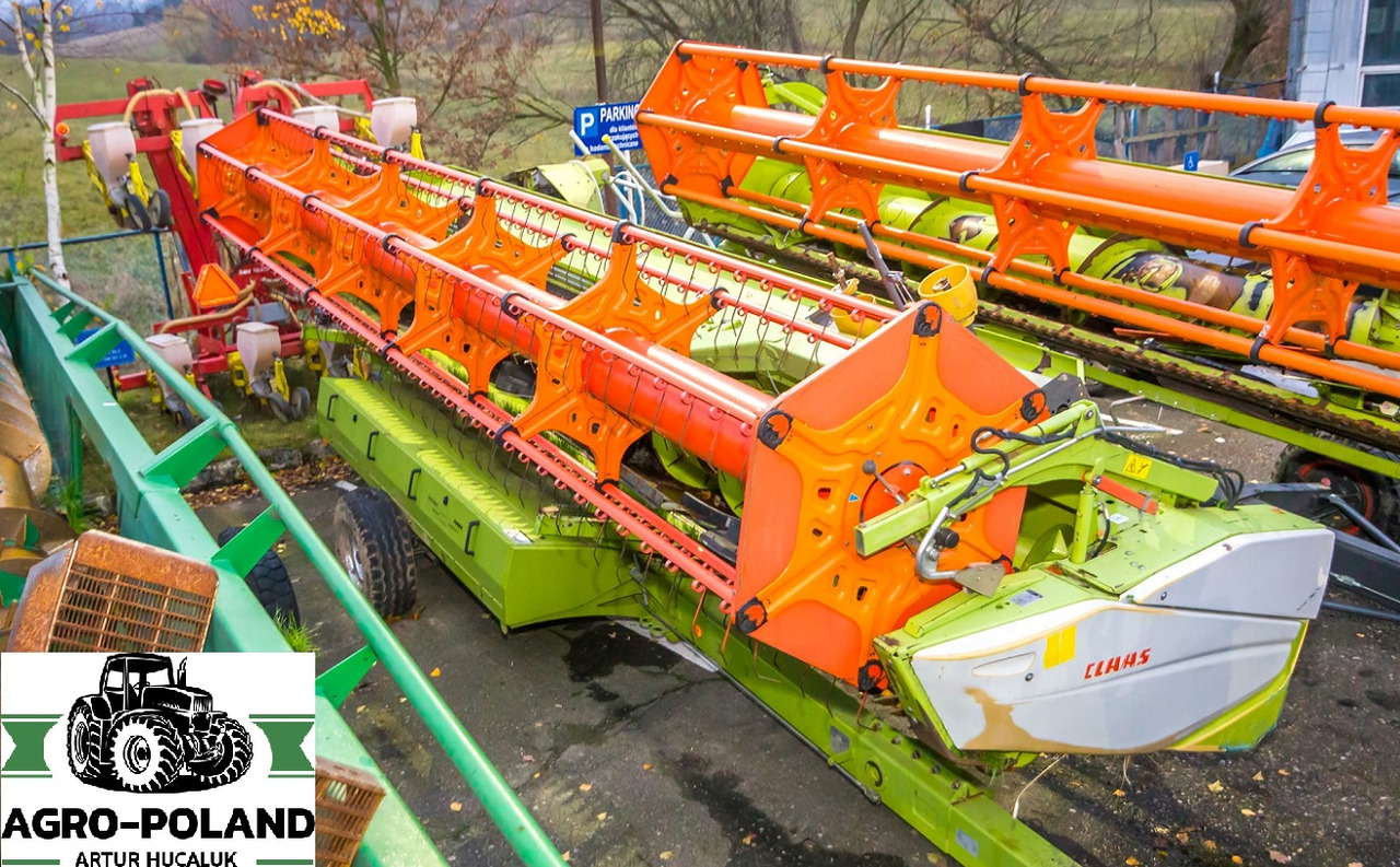 CLAAS VARIO 750 (NOWY MODEL)- 2013 ROK + WÓZEK + KOSY BOCZNE - Kombaini päis: pilt 1 CLAAS VARIO 750 (NOWY MODEL)- 2013 ROK + WÓZEK + KOSY BOCZNE - Kombaini päis: pilt 1