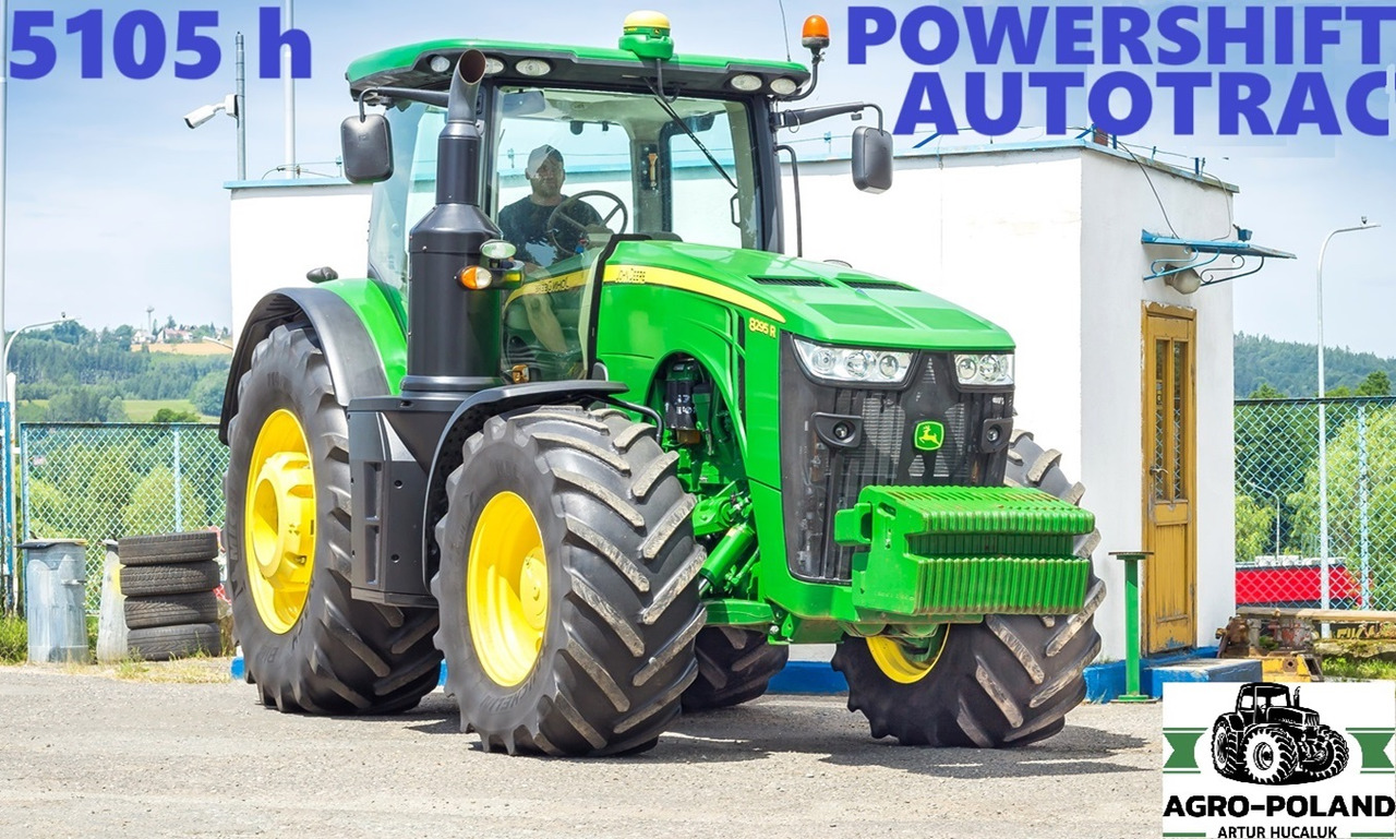 JOHN DEERE 8295 R - 5105 h - POWERSHIFT - AUTOTRAC - 2016 ROK - ORYGINALNE OPONY - Traktor: pilt 1 JOHN DEERE 8295 R - 5105 h - POWERSHIFT - AUTOTRAC - 2016 ROK - ORYGINALNE OPONY - Traktor: pilt 1