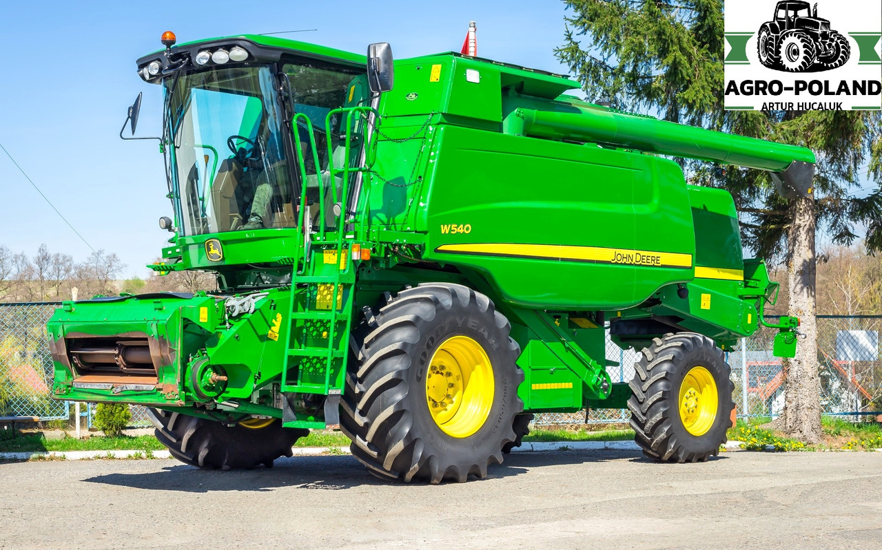JOHN DEERE W 540 - 2485/3436 h - 5,5 M - 2008 ROK - Kombain: pilt 1 JOHN DEERE W 540 - 2485/3436 h - 5,5 M - 2008 ROK - Kombain: pilt 1