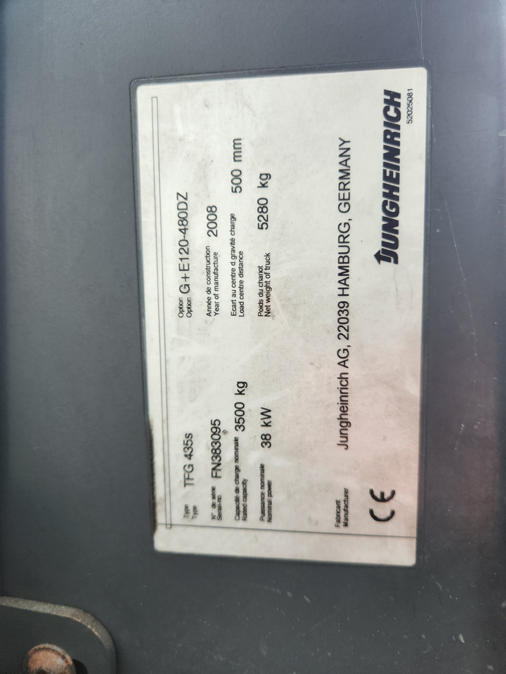 JUGHEINRICH TFG435s - Gaasitõstuk: pilt 3 JUGHEINRICH TFG435s - Gaasitõstuk: pilt 3