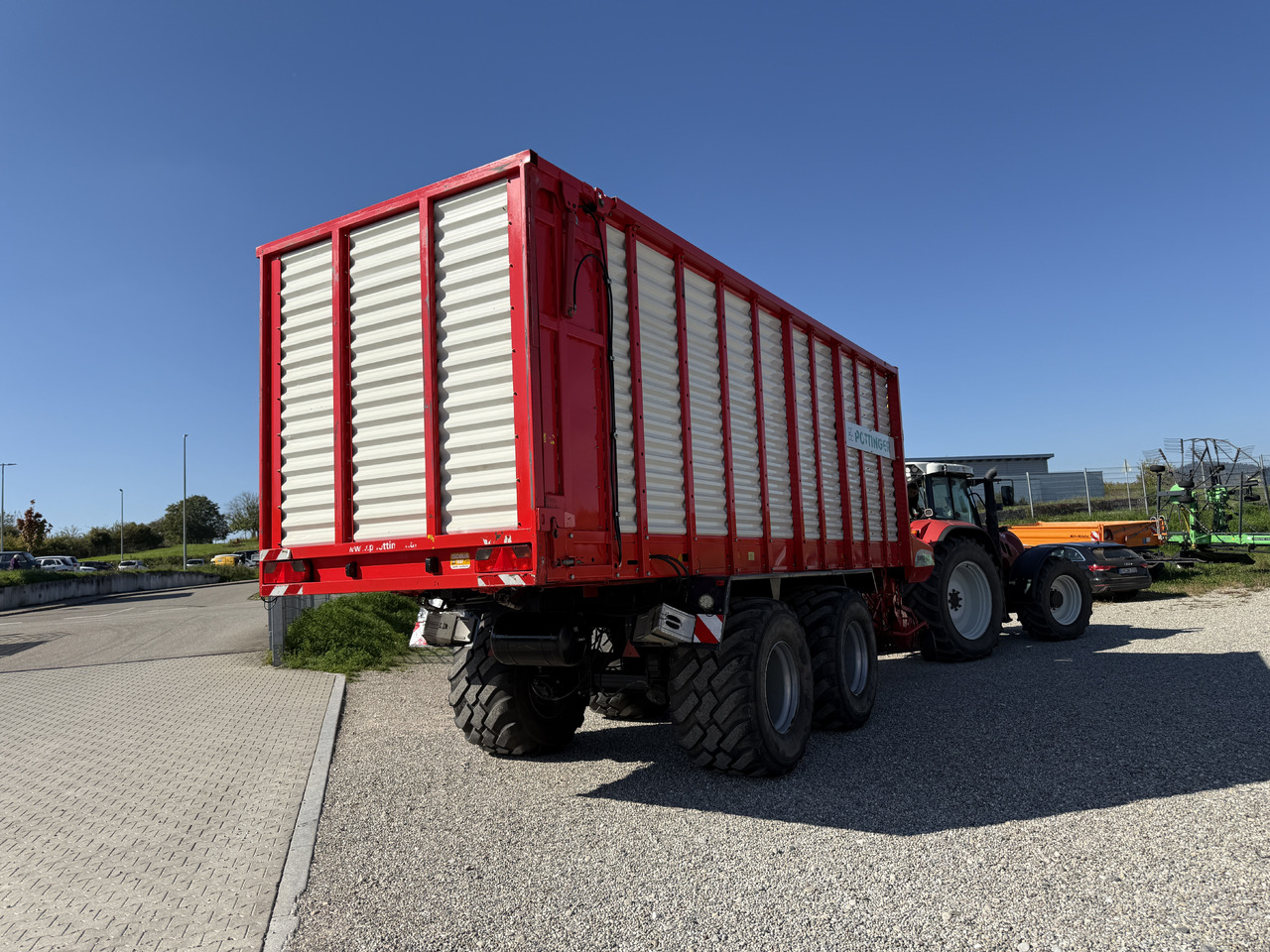 PÖTTINGER Jumbo 6600 L - Kombainipäise järelhaagis: pilt 2 PÖTTINGER Jumbo 6600 L - Kombainipäise järelhaagis: pilt 2