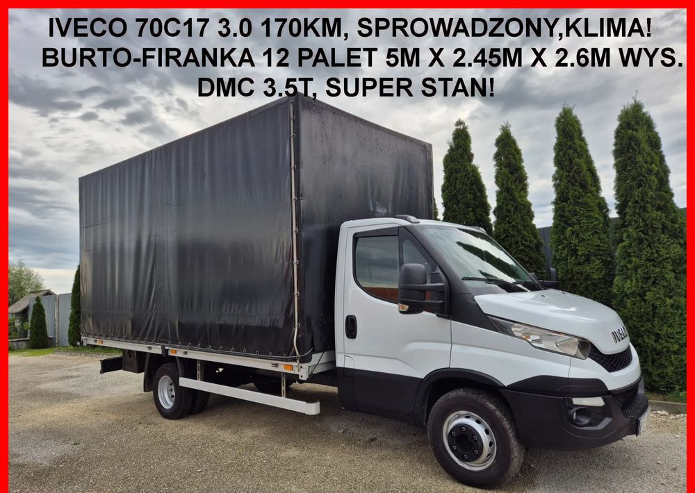Iveco 70C17 3.0 170KM Skrzyniowy - Tent tarbesõiduk: pilt 1 Iveco 70C17 3.0 170KM Skrzyniowy - Tent tarbesõiduk: pilt 1