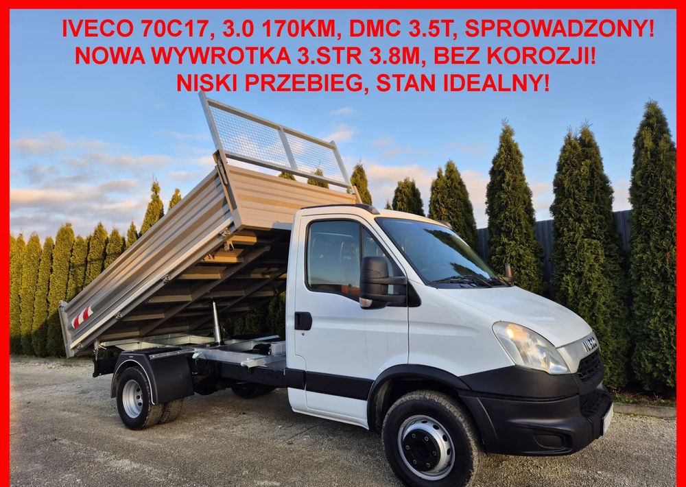 Iveco 70c17 3.0 170KM/ Nowy Kiper 3.8m/ - Tarbesõiduk kallur: pilt 1 Iveco 70c17 3.0 170KM/ Nowy Kiper 3.8m/ - Tarbesõiduk kallur: pilt 1