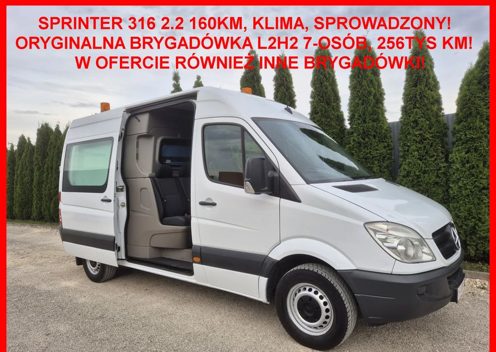 Mercedes-Benz Sprinter 316CDI 160KM Dubel kabina - Meeskonnaauto: pilt 1 Mercedes-Benz Sprinter 316CDI 160KM Dubel kabina - Meeskonnaauto: pilt 1