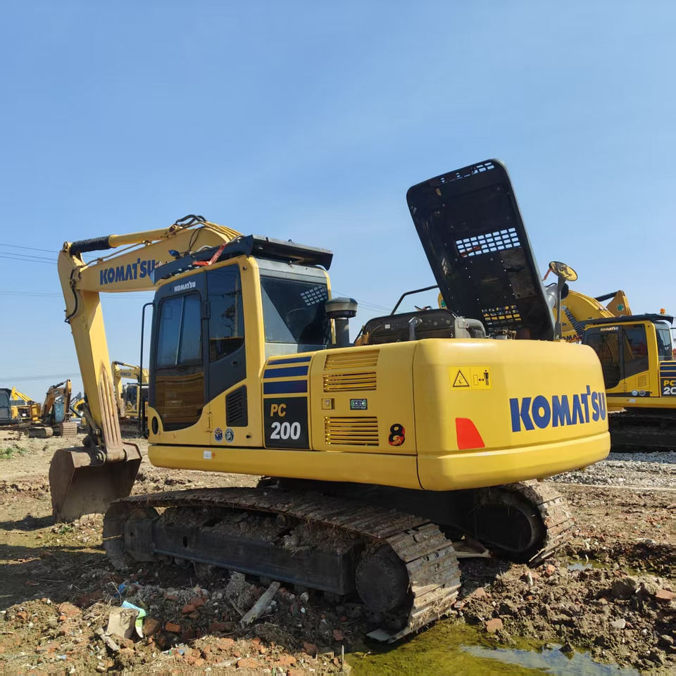 KOMATSU pc200 hot sale 20 tons excavator japan brand - Lintekskavaator: pilt 1 KOMATSU pc200 hot sale 20 tons excavator japan brand - Lintekskavaator: pilt 1