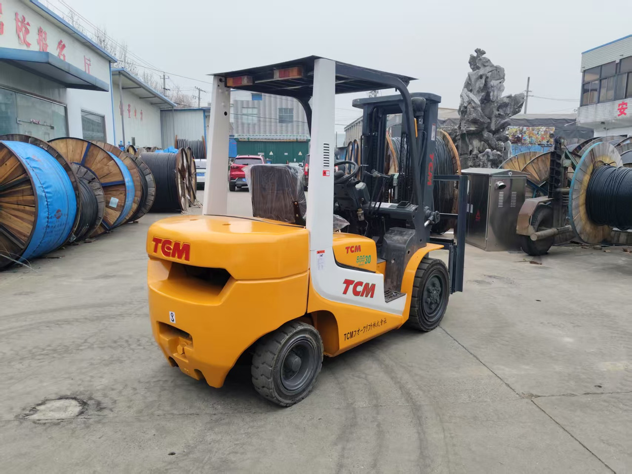 TCM FD30 Japan brand used 3 ton 4.5m diesel forklift Customizable mast clamps - Diiseltõstuk: pilt 5 TCM FD30 Japan brand used 3 ton 4.5m diesel forklift Customizable mast clamps - Diiseltõstuk: pilt 5