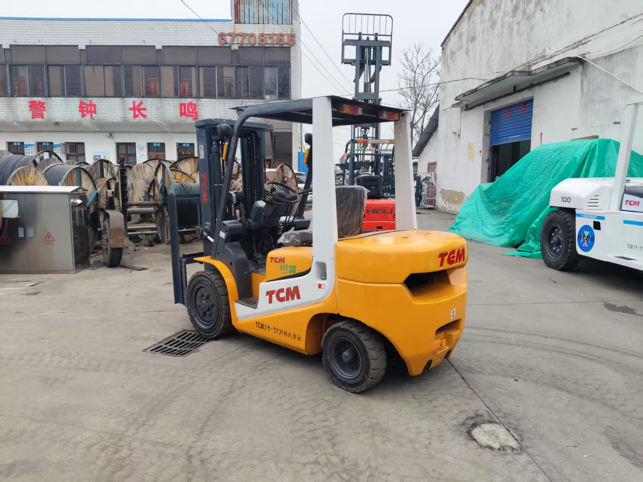 TCM FD30 Japan brand used 3 ton 4.5m diesel forklift Customizable mast clamps - Diiseltõstuk: pilt 4 TCM FD30 Japan brand used 3 ton 4.5m diesel forklift Customizable mast clamps - Diiseltõstuk: pilt 4