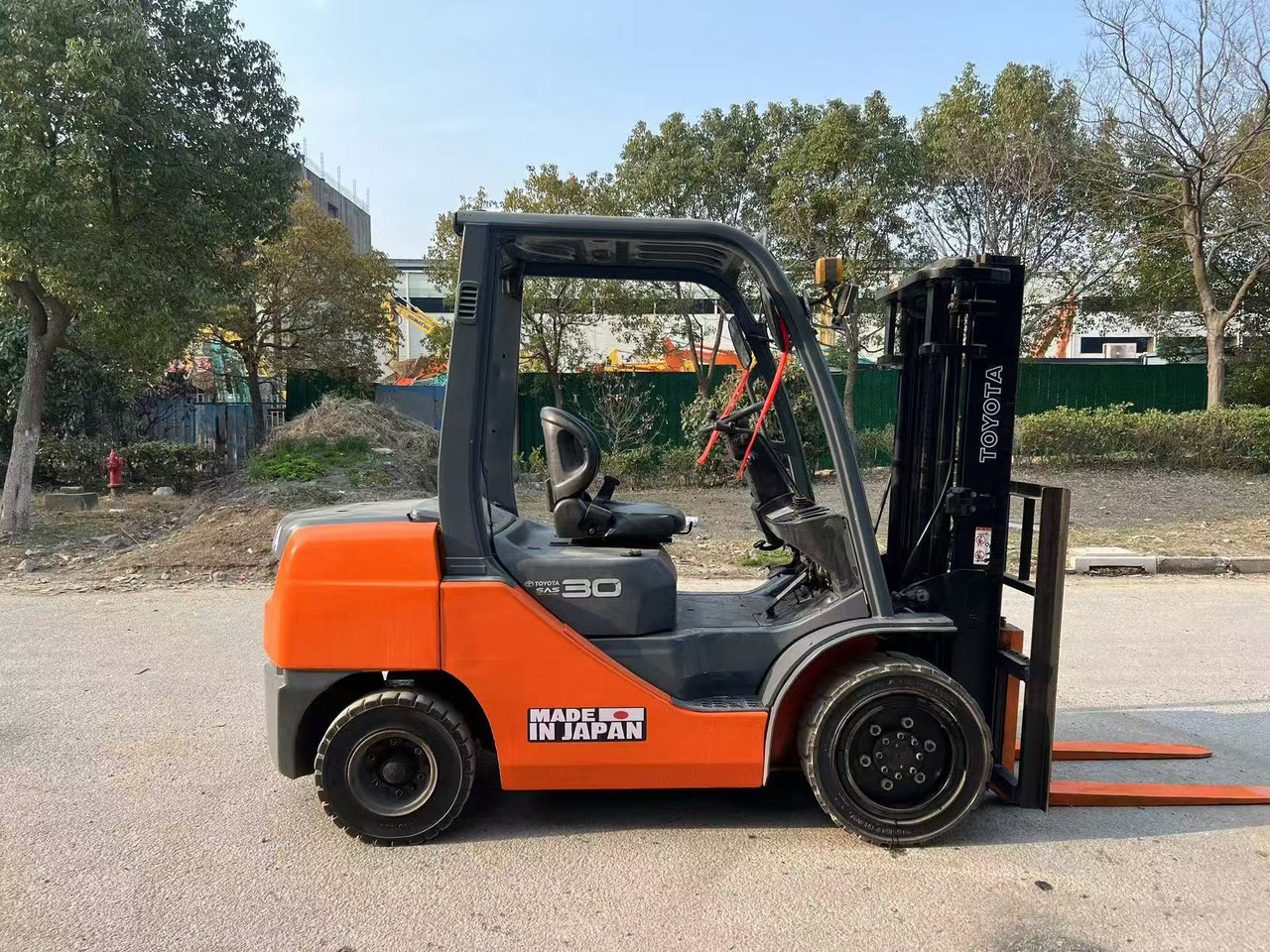 TOYOTA 3 ton 8F used japan brand diesel forklift - Diiseltõstuk: pilt 1 TOYOTA 3 ton 8F used japan brand diesel forklift - Diiseltõstuk: pilt 1