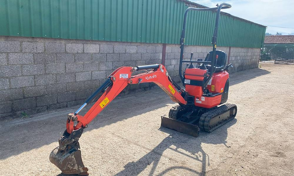 Kubota K 008-3 - Miniekskavaator: pilt 1 Kubota K 008-3 - Miniekskavaator: pilt 1
