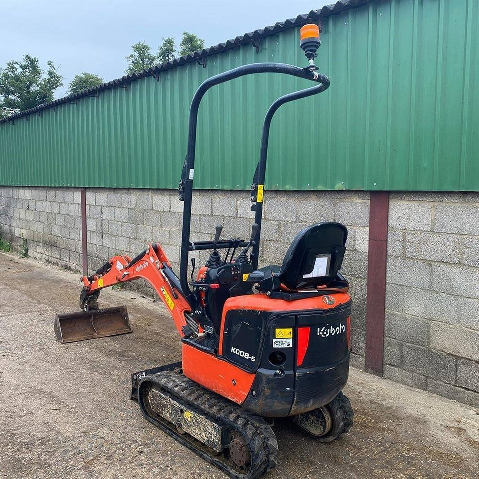 Kubota K008-5 - Miniekskavaator: pilt 4 Kubota K008-5 - Miniekskavaator: pilt 4