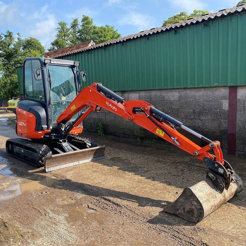 Kubota U 27-4 - Miniekskavaator: pilt 1 Kubota U 27-4 - Miniekskavaator: pilt 1