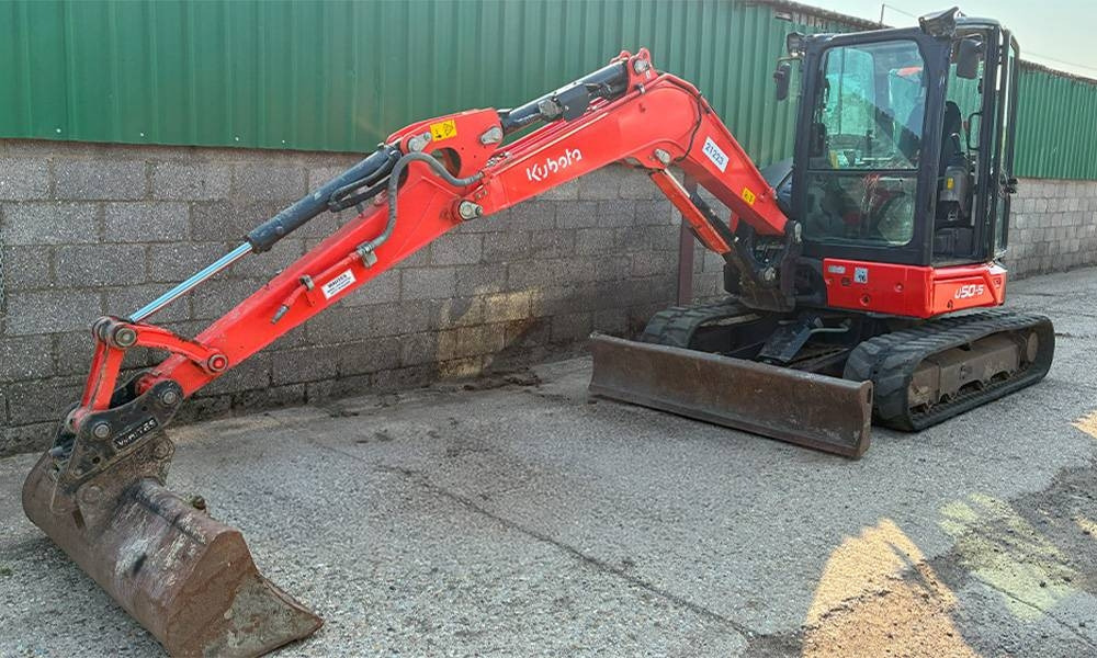 Kubota U 50-5  - Miniekskavaator: pilt 1 Kubota U 50-5  - Miniekskavaator: pilt 1