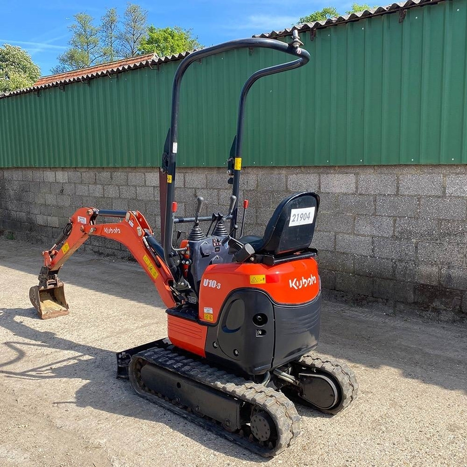 Kubota U10-3 - Miniekskavaator: pilt 5 Kubota U10-3 - Miniekskavaator: pilt 5