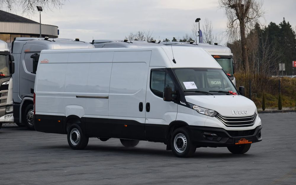 Iveco DAILY MAXI 35S14 / 2.3 - 140 KM / AUTOMAT HI-MATIC / NOWY MODEL / 3 OSOBY / DOSTAWCZE / BLASZAK / KAMERA COFANIA / TEMPOMAT / KLIMA / 2022 / SERWISOWANY / SPROWADZONY Z NIEMIEC - Kaubik: pilt 3 Iveco DAILY MAXI 35S14 / 2.3 - 140 KM / AUTOMAT HI-MATIC / NOWY MODEL / 3 OSOBY / DOSTAWCZE / BLASZAK / KAMERA COFANIA / TEMPOMAT / KLIMA / 2022 / SERWISOWANY / SPROWADZONY Z NIEMIEC - Kaubik: pilt 3