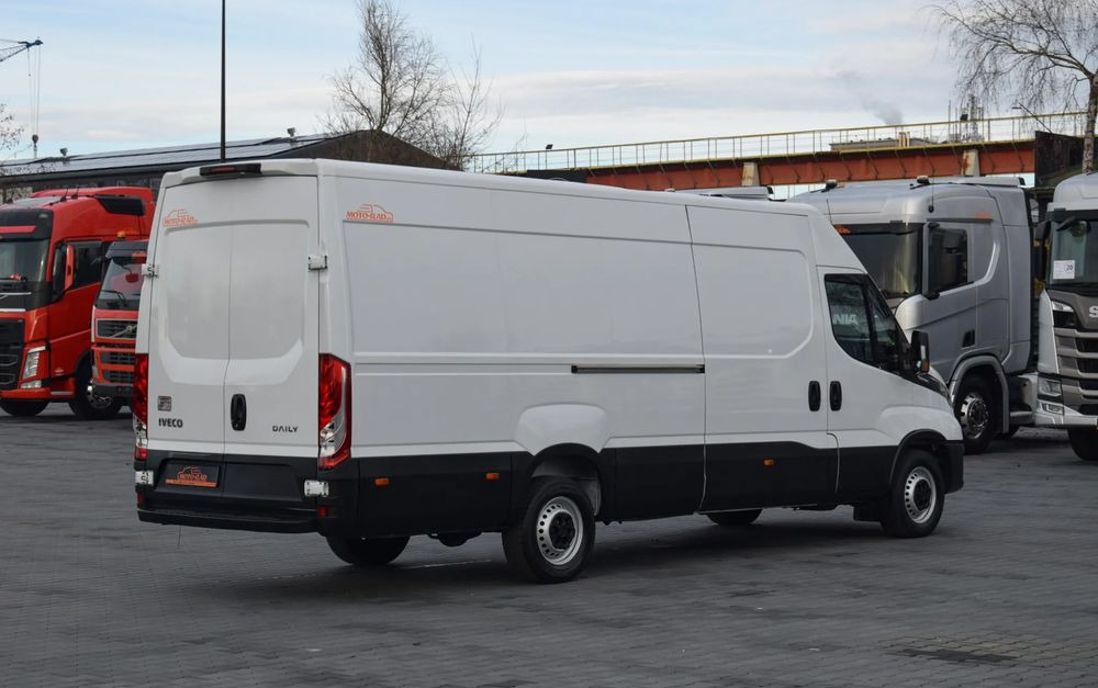 Iveco DAILY MAXI 35S14 / 2.3 - 140 KM / AUTOMAT HI-MATIC / NOWY MODEL / 3 OSOBY / DOSTAWCZE / BLASZAK / KAMERA COFANIA / TEMPOMAT / KLIMA / 2022 / SERWISOWANY / SPROWADZONY Z NIEMIEC - Kaubik: pilt 5 Iveco DAILY MAXI 35S14 / 2.3 - 140 KM / AUTOMAT HI-MATIC / NOWY MODEL / 3 OSOBY / DOSTAWCZE / BLASZAK / KAMERA COFANIA / TEMPOMAT / KLIMA / 2022 / SERWISOWANY / SPROWADZONY Z NIEMIEC - Kaubik: pilt 5