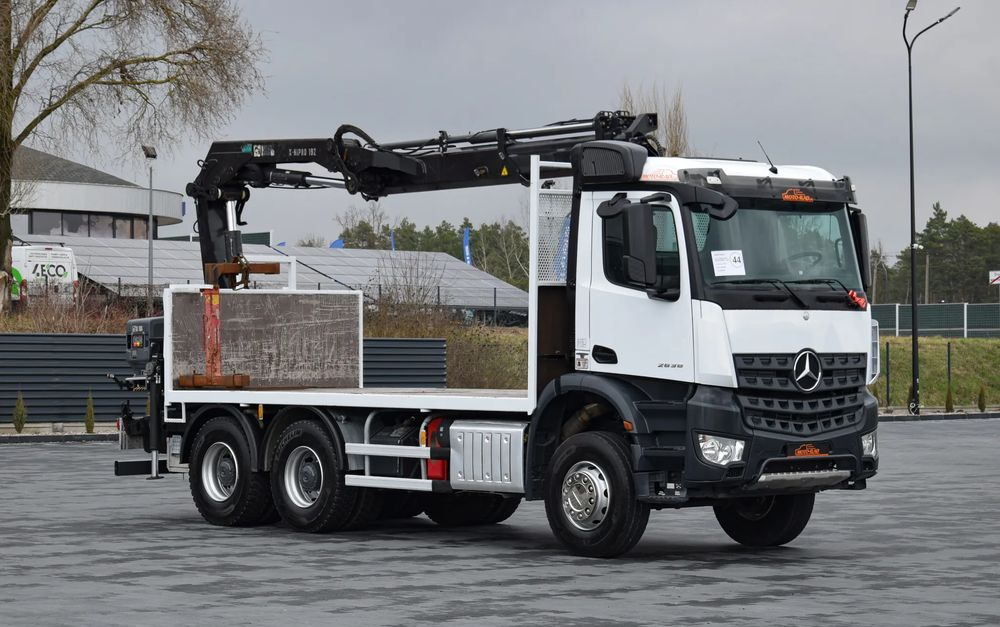 Mercedes-Benz AROCS 2636 / 6x4 / HIAB X-HIPRO 192 E-3 / WYSUW x3 / ROTATOR / STEROWANIE RADIOWE / UDT / PODPORY HYDRAULICZNE / AUTOMAT / KAMERA COFANIA / NISKI PRZEBIEG / SPROWADZONY - Madelveok/ Platvormveok, Kraanaga veoauto: pilt 3 Mercedes-Benz AROCS 2636 / 6x4 / HIAB X-HIPRO 192 E-3 / WYSUW x3 / ROTATOR / STEROWANIE RADIOWE / UDT / PODPORY HYDRAULICZNE / AUTOMAT / KAMERA COFANIA / NISKI PRZEBIEG / SPROWADZONY - Madelveok/ Platvormveok, Kraanaga veoauto: pilt 3