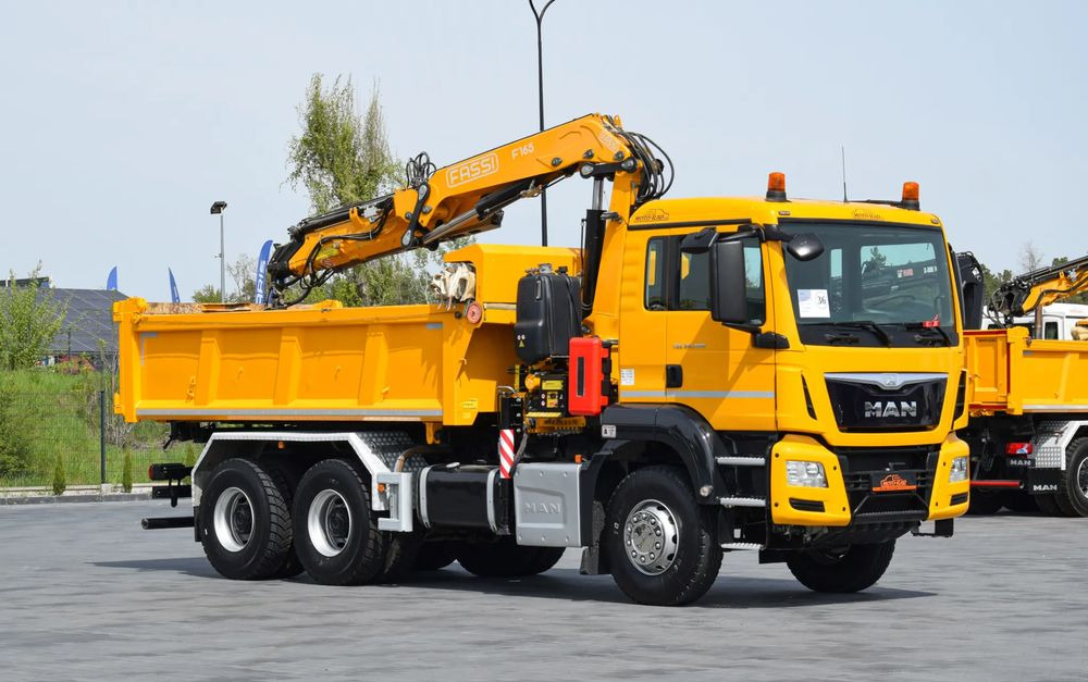 MAN TGS 26.400 / 6x4 / EURO 6 / UDT / HDS FASSI 165 / WYSUW x3 / ROTATOR / CHWYTAK / STEROWANIE RADIOWE / WZMOCNIONA RAMA / WYWROTKA / HYDROBURTA / AUTOMAT / 2017 / NOWE OPONY - 100% / NISKI PRZEBIEG  - Muu seadmestik: pilt 3 MAN TGS 26.400 / 6x4 / EURO 6 / UDT / HDS FASSI 165 / WYSUW x3 / ROTATOR / CHWYTAK / STEROWANIE RADIOWE / WZMOCNIONA RAMA / WYWROTKA / HYDROBURTA / AUTOMAT / 2017 / NOWE OPONY - 100% / NISKI PRZEBIEG  - Muu seadmestik: pilt 3