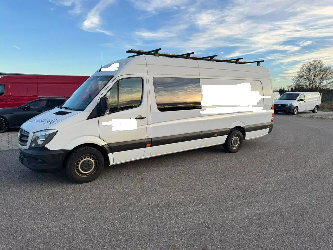 Mercedes-Benz Sprinter 319 CDI Maxi Lang XXL Extralang Mixto - Kaubik, Meeskonnaauto: pilt 2 Mercedes-Benz Sprinter 319 CDI Maxi Lang XXL Extralang Mixto - Kaubik, Meeskonnaauto: pilt 2