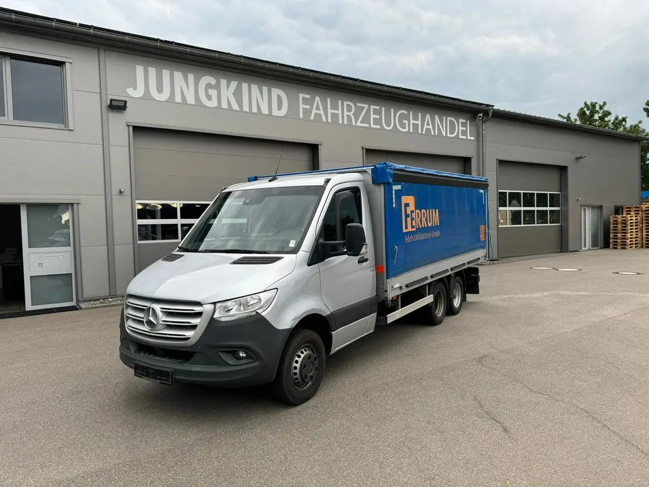 Mercedes-Benz Sprinter 519 CDI Pritsche+Plane 6x2 XXL - Tent tarbesõiduk: pilt 1 Mercedes-Benz Sprinter 519 CDI Pritsche+Plane 6x2 XXL - Tent tarbesõiduk: pilt 1