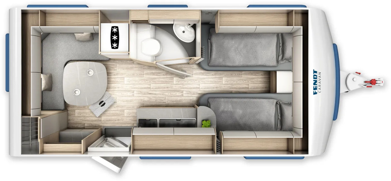 Fendt Bianco Activ 465 SGE 1.800 KG, Shower-Paket, GFK - Haagissuvila: pilt 2 Fendt Bianco Activ 465 SGE 1.800 KG, Shower-Paket, GFK - Haagissuvila: pilt 2