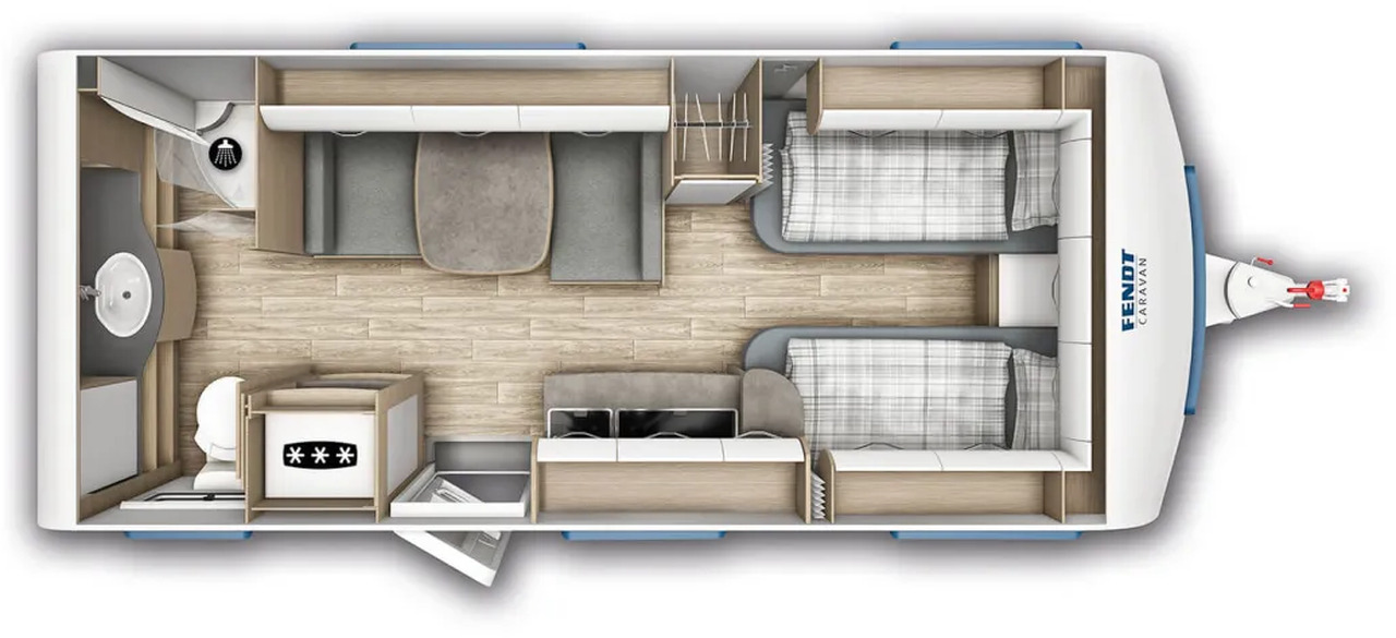 Fendt Bianco Activ 515 SGD Safety- + Shower- Dekopaket - Haagissuvila: pilt 2 Fendt Bianco Activ 515 SGD Safety- + Shower- Dekopaket - Haagissuvila: pilt 2