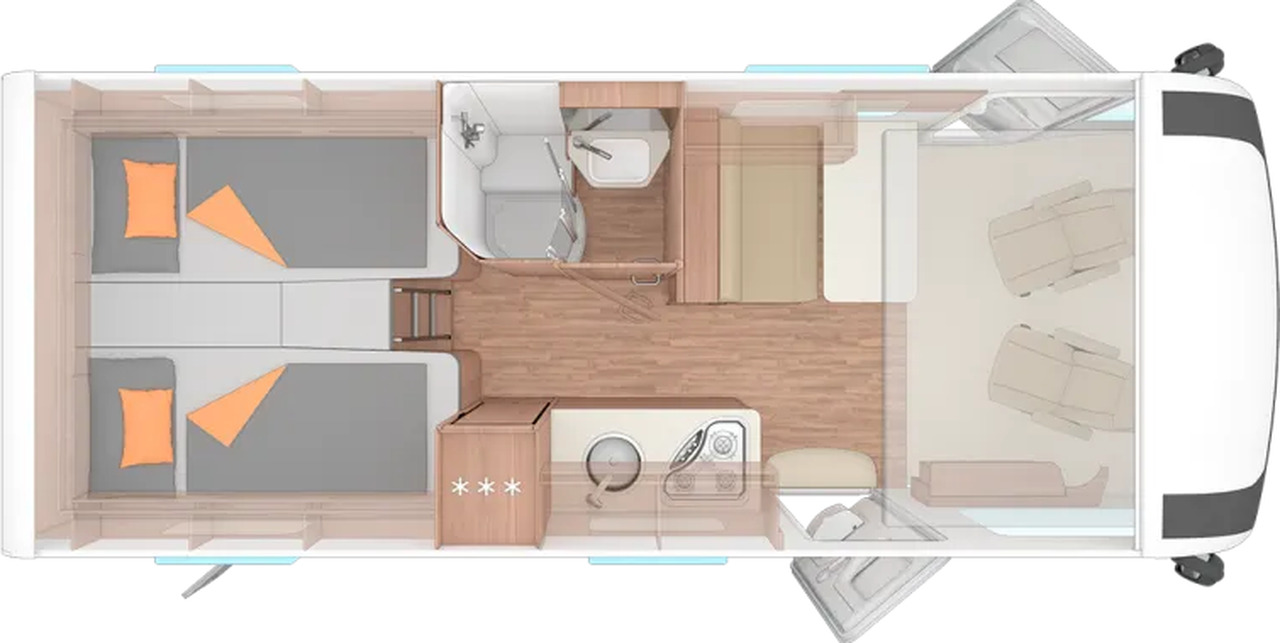 Wohnmobil Weinsberg CaraCore 650 MEG AUGTI Sitze - Täisintegreeritud matkaauto: pilt 2 Wohnmobil Weinsberg CaraCore 650 MEG AUGTI Sitze - Täisintegreeritud matkaauto: pilt 2