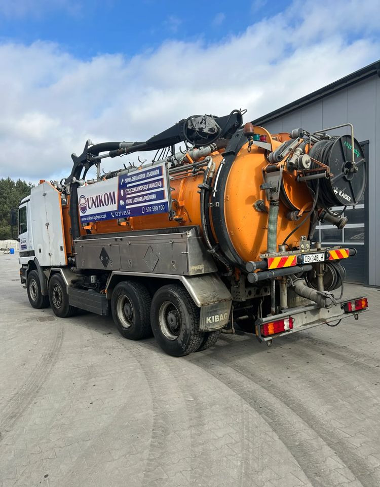 Mercedes-Benz ACTROS 3243 KAISER AQUASTER WUKO - Vaakumveok: pilt 5 Mercedes-Benz ACTROS 3243 KAISER AQUASTER WUKO - Vaakumveok: pilt 5