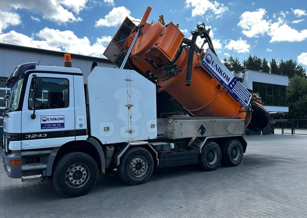 Mercedes-Benz ACTROS 3243 KAISER AQUASTER WUKO - Vaakumveok: pilt 1 Mercedes-Benz ACTROS 3243 KAISER AQUASTER WUKO - Vaakumveok: pilt 1