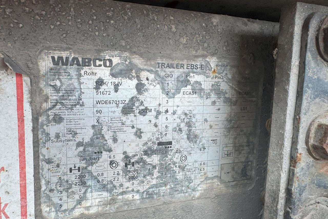 Külmutiga poolhaagis Rohr RZK.18: pilt 8