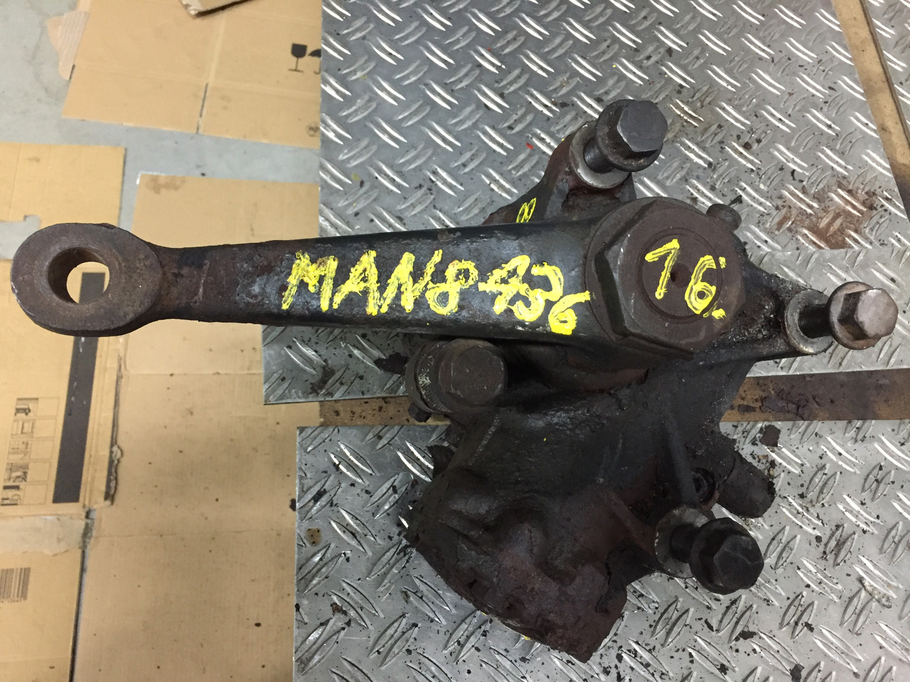 Roolikarp - Veoauto Gebrauchtes Lenkgetriebe MAN, 8.136, Artikel - Nr.: 81.9999 - 9999: pilt 7