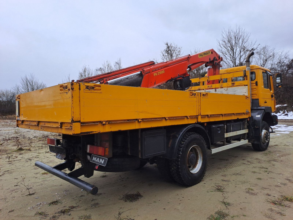 MAN 19.403 Pritsche 4x4 mit Palfingerkran PK 21000 mit Funk - Fernbedienung - Kraanaga veoauto: pilt 4 MAN 19.403 Pritsche 4x4 mit Palfingerkran PK 21000 mit Funk - Fernbedienung - Kraanaga veoauto: pilt 4