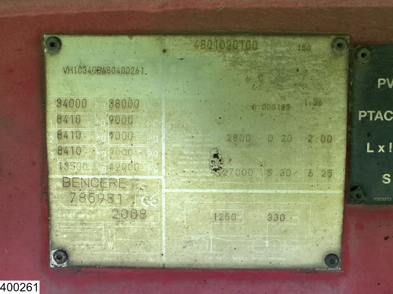 Benalu kipper 46 m3 - Kallur-poolhaagis: pilt 4 Benalu kipper 46 m3 - Kallur-poolhaagis: pilt 4