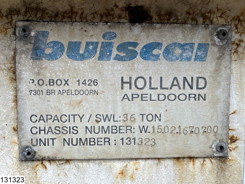 Buiscar HD36 10ft, 20ft, 30ft, 36.000KG - Konteinerveduk/ Tõstukiga poolhaagis: pilt 4 Buiscar HD36 10ft, 20ft, 30ft, 36.000KG - Konteinerveduk/ Tõstukiga poolhaagis: pilt 4