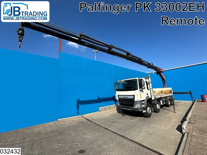 DAF CF 410 8x4, EURO 6, Palfinger, Remote - Madelveok/ Platvormveok, Kraanaga veoauto: pilt 1 DAF CF 410 8x4, EURO 6, Palfinger, Remote - Madelveok/ Platvormveok, Kraanaga veoauto: pilt 1