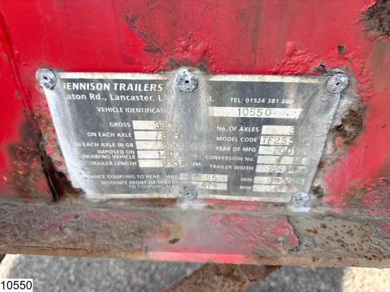 Dennison Container 20 - 30 - 40FT - Konteinerveduk/ Tõstukiga poolhaagis: pilt 5 Dennison Container 20 - 30 - 40FT - Konteinerveduk/ Tõstukiga poolhaagis: pilt 5