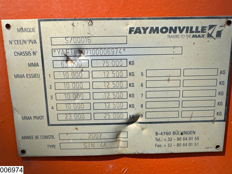 Faymonville Lowbed 63.000 KG, 19.90 Mtr, Extandable - Madal platvormpoolhaagis: pilt 5 Faymonville Lowbed 63.000 KG, 19.90 Mtr, Extandable - Madal platvormpoolhaagis: pilt 5