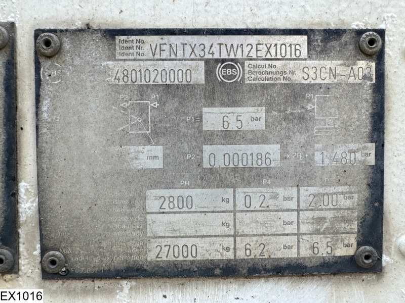 GENERAL TRAILERS Fuel 40.186 Liter, 7 Comp. - Tsistern poolhaagis: pilt 4 GENERAL TRAILERS Fuel 40.186 Liter, 7 Comp. - Tsistern poolhaagis: pilt 4