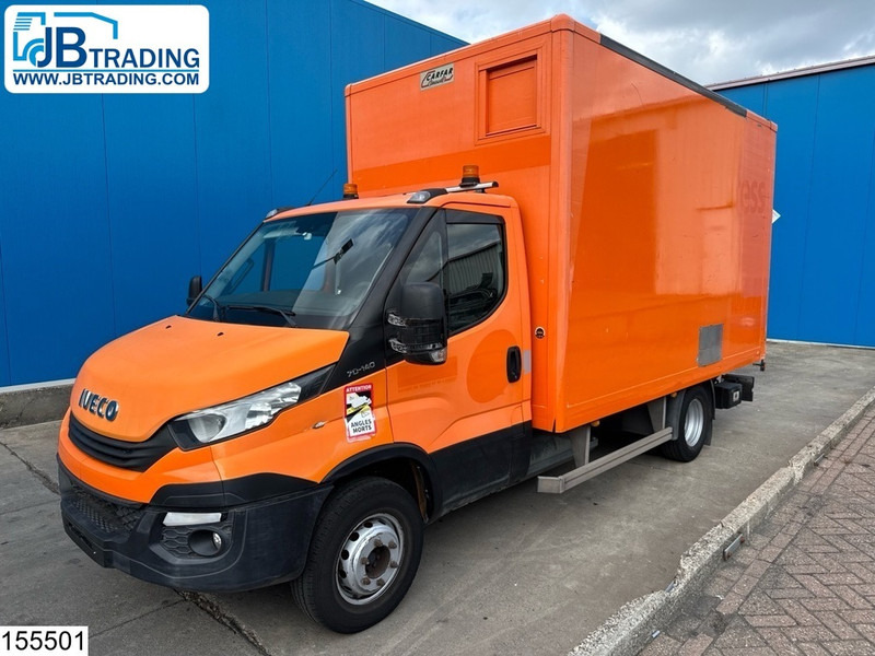 Iveco 70C14 EURO 6, Dhollandia, Engine problem - Kasti veoauto: pilt 1 Iveco 70C14 EURO 6, Dhollandia, Engine problem - Kasti veoauto: pilt 1